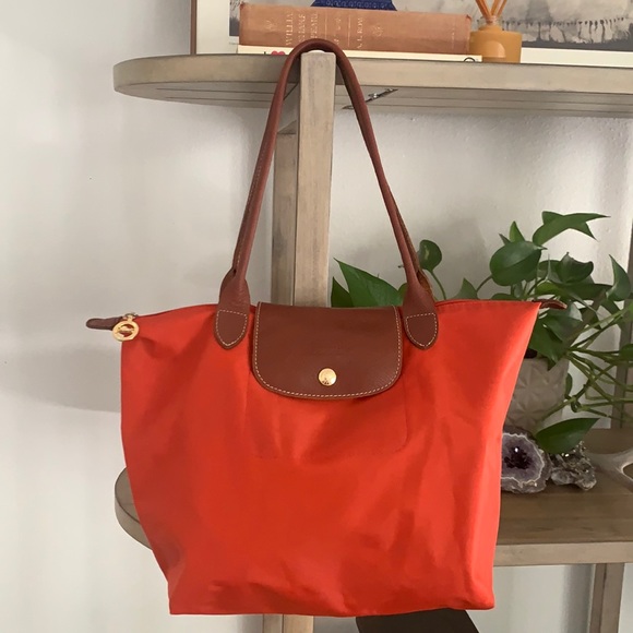 Longchamp Handbags - Longchamp orange bag
